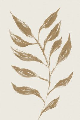 Minimalistic Branch with Leaves