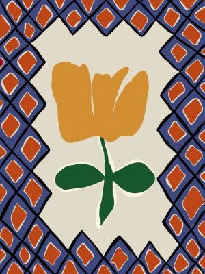 Petal plaid playtime II