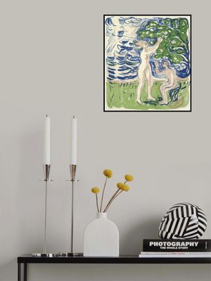 Girls Picking Apples