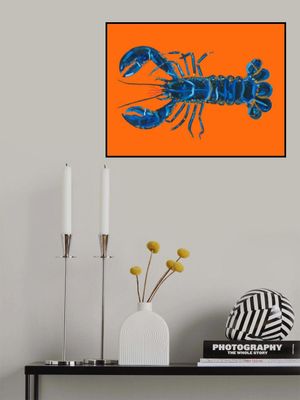 Lobster On Orange