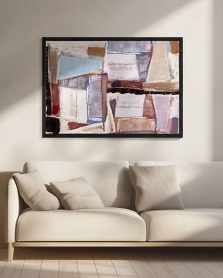 Constructed Abstraction Red