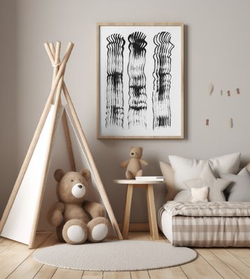 Abstract brushtrokes lines 02