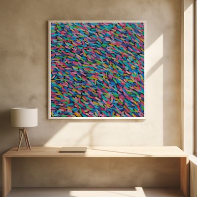 Dynamic Brushstrokes in a Multitude of Colors