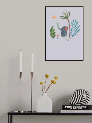 Jungle Elephant - Boho Kids &amp; baby nursery tropical jungle theme