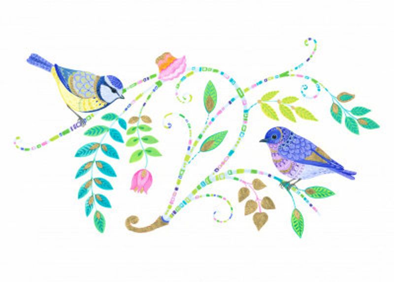 Repeat Pattern Birds