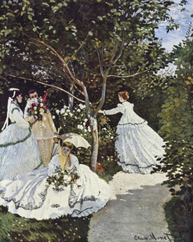Claude Monet's Women In the Garden (1866)