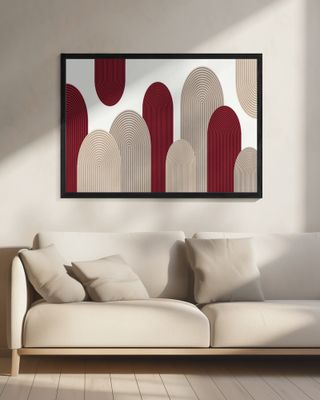 Abstract Geometric Artwork