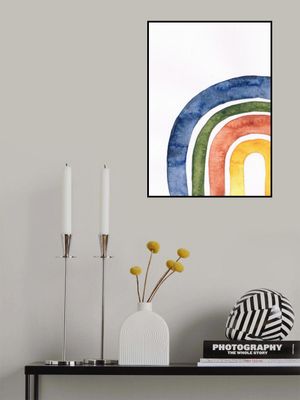 Minimalist Rainbow Design