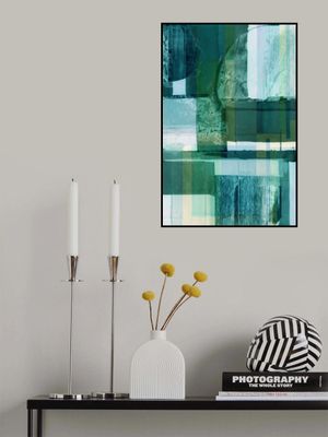 Abstract Shades of Blue and Neutral 2