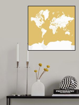 Andrew world map silhouette