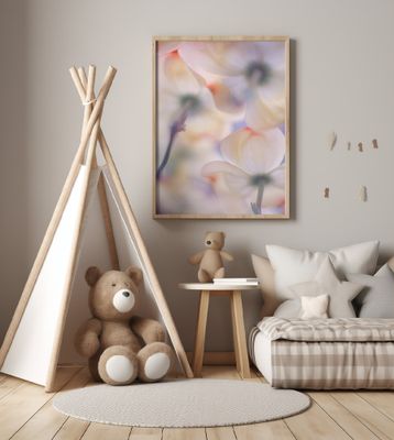 Under the skirts of flowers