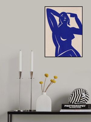 Blue Silhouette Muse