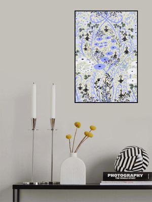 Meadow Scent Periwinkle Pattern