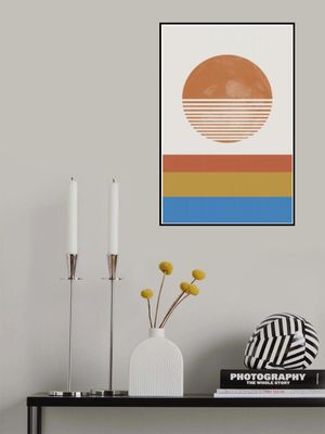Striped Horizon Sun