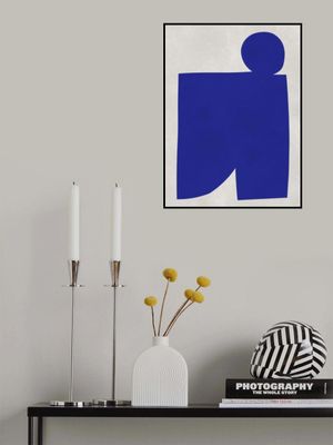 Blue and white art 1
