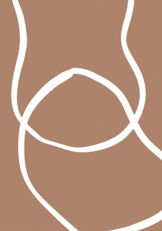 Abstract Lines Mocha 2