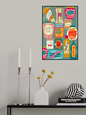 Colorful Pantry  Turquoise