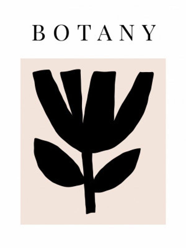 Bold Floral Silhouette