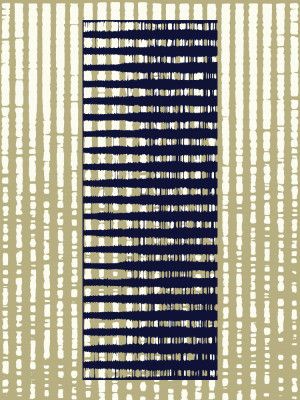 Geometric Pattern with Vertical Stripes