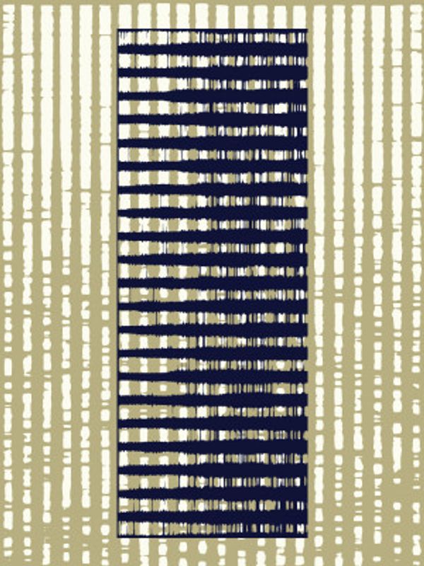 Geometric Pattern with Vertical Stripes