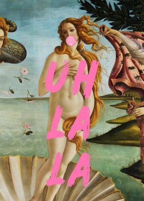 The Birth of Venus by Sandro Botticelli / Uh La La