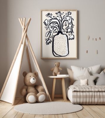 Lovely Flower Bouquet (White Version)