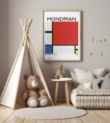 Composition with Red, Blue, and Yellow 1930