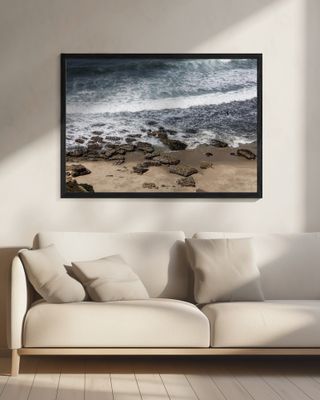 Rocky Beach Waves