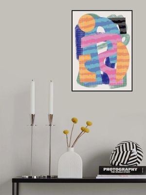 Abstract Stripe Minimal Collage 29