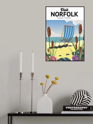 Visit Norfolk Travel poster
