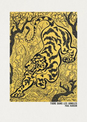 Tigre Dans Les Jungles Poster