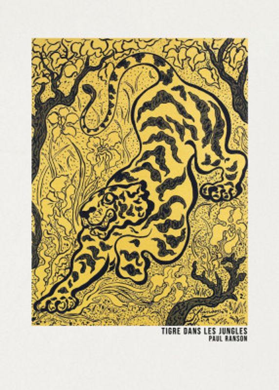 Tigre Dans Les Jungles Poster