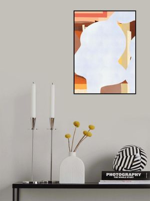 Geometric Shapes And Fluid Forms