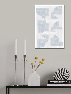Geometric White Shapes