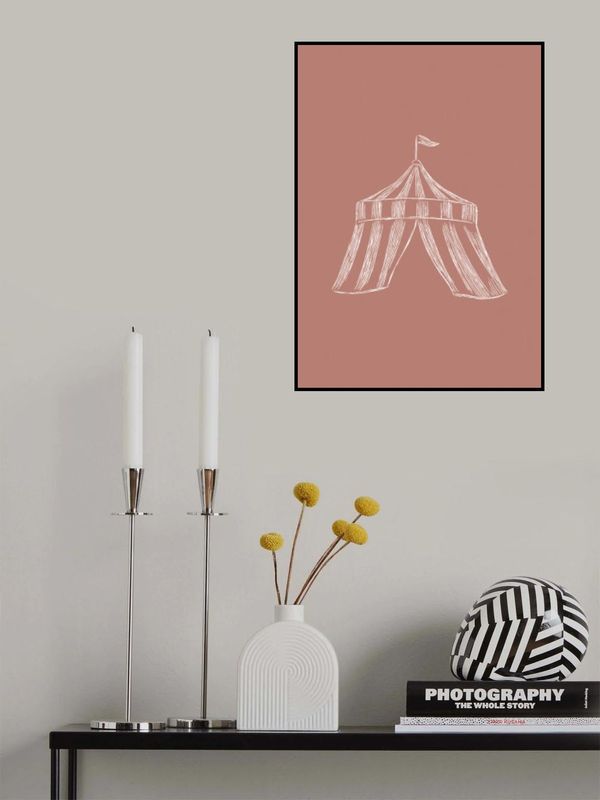 Circus Tent Vintage Red