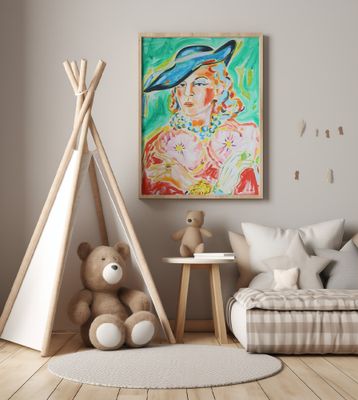 Portrait of Tamara de Lempicka, after Madame d’Ora photography