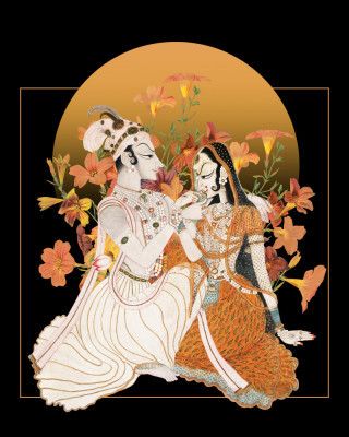 Krishna and Radha