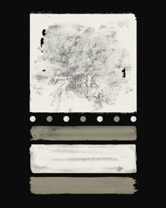 Midnight Cream Delight Abstraction