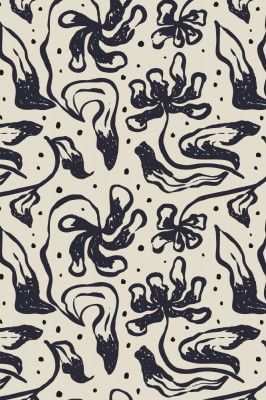 Sketchy Flower Art 03