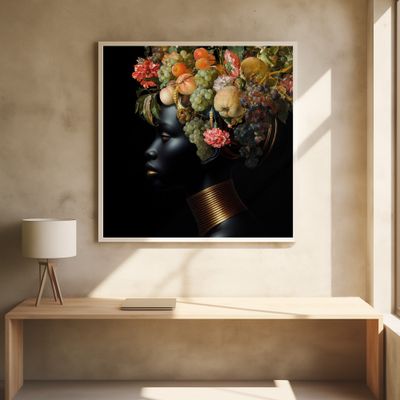 A Portrait In Gold and Fruit