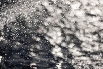 Shimmering Water Spray