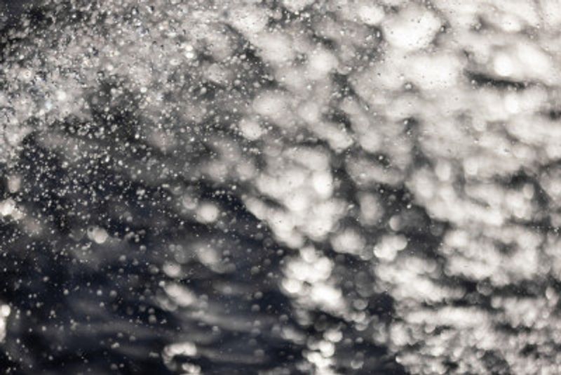 Shimmering Water Spray