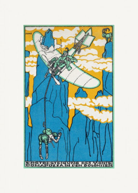 First Ascent of Monte Domapozza In the Dolomites