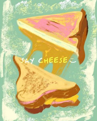 Melted Cheese Sandwiches