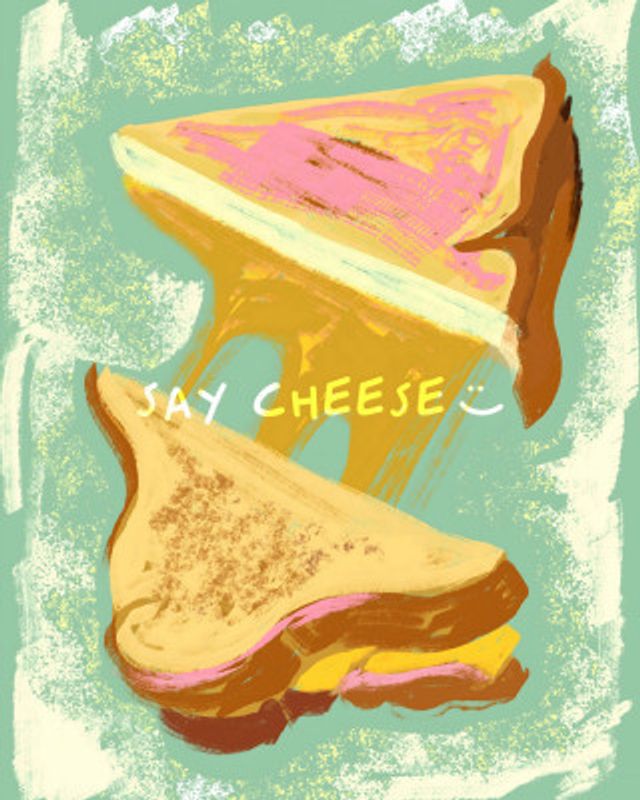 Melted Cheese Sandwiches