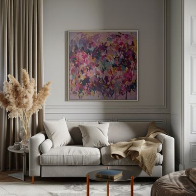 Vibrant Floral Abstract