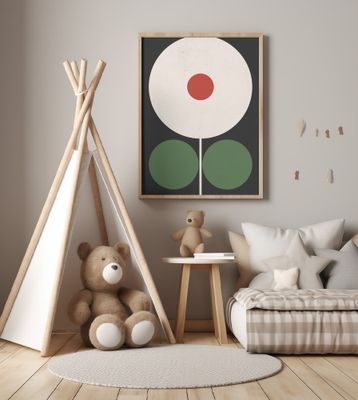 Graphic Flower Geometric 19