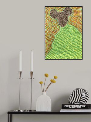 Whimsical Dotted Mouse
