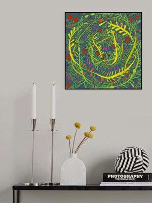 Swirling Botanical Patterns