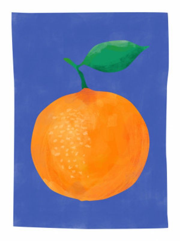 Vibrant Orange Fruit